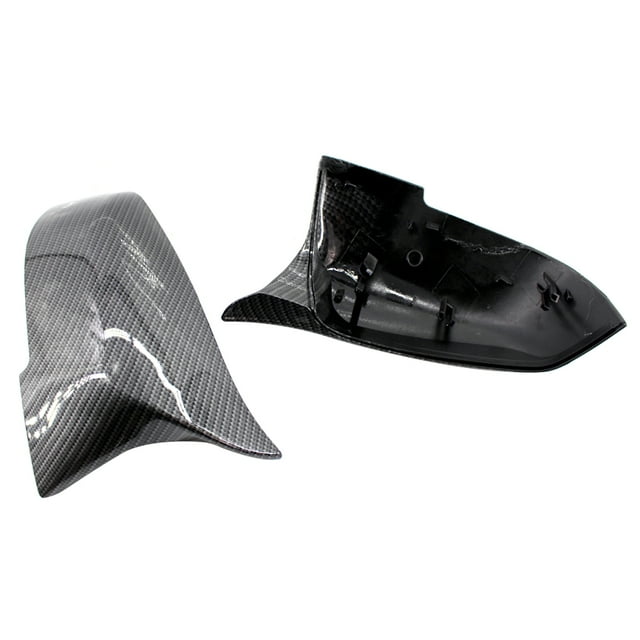 Rearview Mirror Shells Side Wing Mirror Cover Carbon Fiber Style Pair Replacement For F32 F30 F31 F33 F36