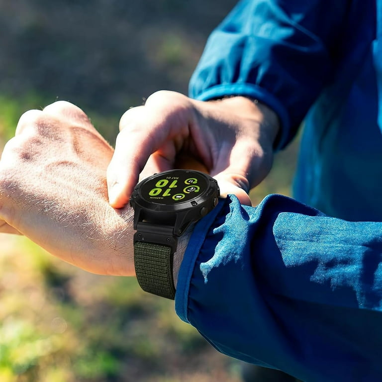 20mm Nylon Watch Bands for Garmin Fenix AMOLED-43mm/7S Pro/7S/6S