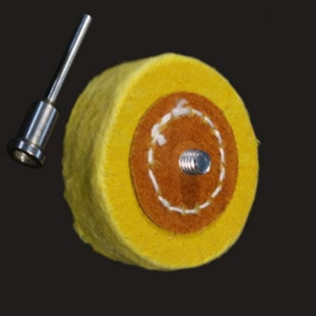 

Polish Cloth Wheel Brush Head Grinder Shank Buffing Accessory Rotary Tool