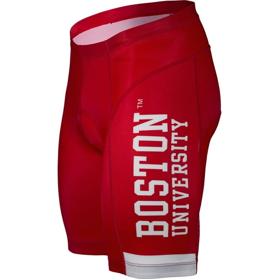 NCAA Men's Adrenaline Promotions Boston University Cycling Shorts - M: 32-34" waist