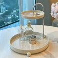 thumbnail image 4 of Makeup Organizer Tray Cosmetics Jewelry Lipstick Skin Care Rack Perfume Watch Glasses Key Rack Bathroom Shelf A, 4 of 6
