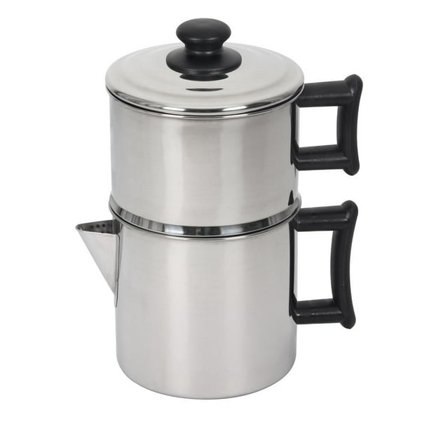 Lindy's 10-Cup Stainless Steel Drip Coffee Maker - 49W - Walmart.com ...