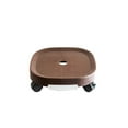 thumbnail image 1 of Plateau en Pot de Remplacement Portable Couleur Unie Rectangulaire Réutilisable Résistant Bureau Balcon Vase Titulaire avec Frein Café Taille 2, 1 of 1