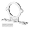 thumbnail image 4 of 60mm Water Cooling Water Tank, Metal Buckle Mounting Bracket (Silver), 4 of 4