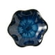 thumbnail image 3 of Bandeja de cerámica con forma de flor para guardar cucharas, plato decorativo, llavero, cuenco, anillo, para guardar baratijas, regalo de cumpleaños Azul profundo, 3 of 8