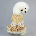 thumbnail image 3 of Visland Dog Harness Combo Escape Proof Easy Control Accessory Princess Style Dog Harness Leash with Dress for Outdoor, 3 of 8