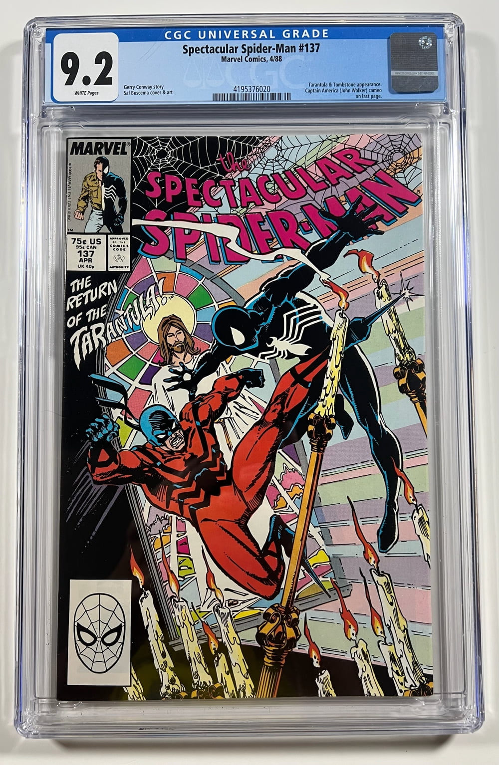 Cover of The Spectacular Spider-Man #137