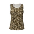 thumbnail image 6 of Sigee Leopard1 for Women's Workout Tank Top,Running Tank Tops,Sleeveless Gym ClothesXX-Large, 6 of 8
