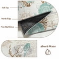 thumbnail image 6 of 6'x9' Area Rugs, Coastal Starfish Indoor Outdoor Area Rug for Living Room Bedroom, Farmhouse Nautical Seahorse Conch Washable Bathroom Rugs Kitchen Floor Carpet Mats Home Decor Aesthetic, 6 of 8