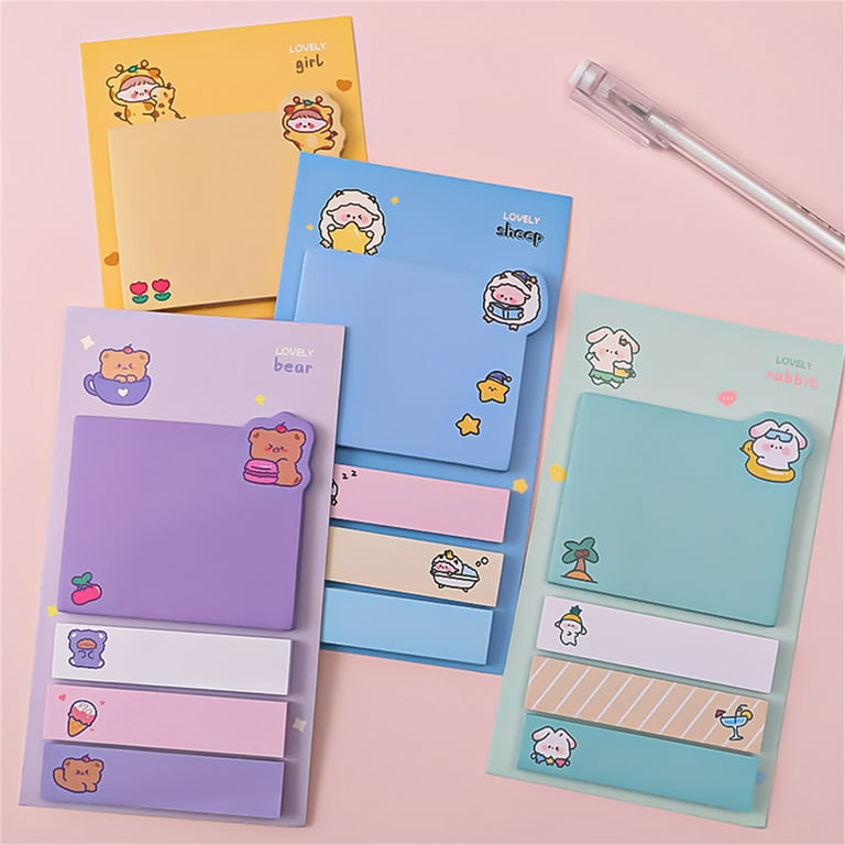 Notes Stickers Sticky Dry Erase Reusable Whiteboard Memo Note Labels Post  Pads Adhesive Paper Notepads Sticker Board 