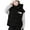 Black-01, variant on Kids Hooded Vest Sleeveless Fall Jacket Drawstring Cotton Coat Spring Outerwear Sizes 3-12