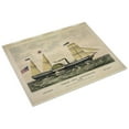 thumbnail image 3 of Print: Steam Ship Southerner, Capt. Berry. Regular Packet Between New York, 3 of 4