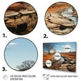 thumbnail image 3 of Designart "horizon Australia Outback Spectrum III" Landscapes Floater Framed Wall Art Print, 3 of 7