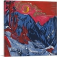 thumbnail image 1 of ARTCANVAS Winter Moonlit Night 1919 Canvas Art Print by Ernst Ludwig Kirchner - Size: 36" x 36" (1.50" Deep), 1 of 9