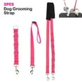 thumbnail image 2 of 3pcs Kit de Toilettage pour Animaux de Compagnie avec Anneau de Toilettage Multi-Fonctionnel Sangle d'Extension Réglable Corde de Toilettage pour Animaux de Compagnie, 2 of 8