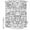 White, variant on Shower Curtains for Bathroom, Black and White Waterproof Fabric Shower Curtain, Retro Modern City Silhouette Decorative Bathroom Curtain for Bathtub, 36"x72", No Hooks Included
