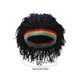 thumbnail image 3 of Peluca de lana estilo hippie con rastas, accesorio para fotos, fiestas y escenarios, estilo retro, plegable y portátil, 100% lana, ideal para presentaciones en vivo.,Wsvlmg, 3 of 8