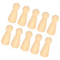 thumbnail image 1 of Juguetes de madera muñecas de madera vívidas duras y suaves de madera natural para bebés para trabajos hechos a mano ANGGREK Otros, 1 of 8