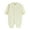 Yellow, variant on Newborn Baby Boys Girls Rompers Round Neck Long Sleeve Infant Clothes Cute Print Button Down Cotton Toddler Romper Jumpsuits Unisex Boy Baby Clothes 0-12 Months