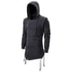 thumbnail image 1 of Hombres Moda Sudaderas con capucha Sudaderas Góticas Assassins Creed Cremallera lateral con cordones Chaqueta suelta Outwear Pompotops oipoqjl29795, 1 of 4