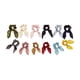 thumbnail image 1 of 12 Pcs Liga Satén Para Cabello Arco Elásticas Multicolor, 1 of 3