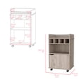 thumbnail image 3 of Bar Cart Kinsley, Living Room, Light Pine, 3 of 5