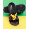 thumbnail image 3 of Pokemon Sandales à Enfiler Noires pour Garçons, 3 of 5
