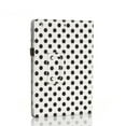thumbnail image 3 of iPad Mini Case (Polka Dot White) - Slim Fit Synthetic Leather Folio Case Stand with Smart Cover Auto Sleep & Wake Feature and Stylus Holder for Apple iPad Mini 3 & iPad Mini 2, 3 of 7