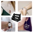 thumbnail image 2 of Support de Présentation de Bracelet de Bureau à 3 Niveaux Présentoir de Bracelet Détachable Support de Montre, 2 of 9