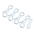 thumbnail image 3 of 5Pcs Alloy Steel Cotter Pins Fastening Pins for Mechanical Applications (Silver), 3 of 9