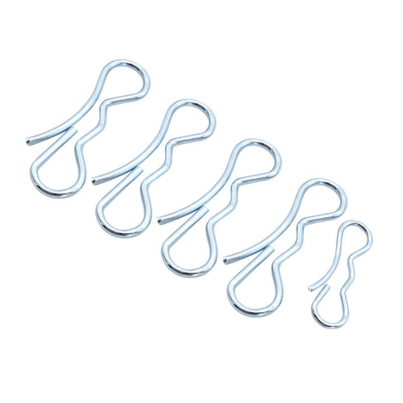 MUSEYA 5Pcs Alloy Steel Cotter Pins Solid Durable Split Locking Pins