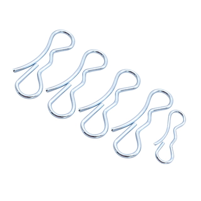 Milisten 5Ud Cotter Pin Plateado De Acero Aleado Para Ajuste Firme Y Uso Profesional De Alta Calidad
