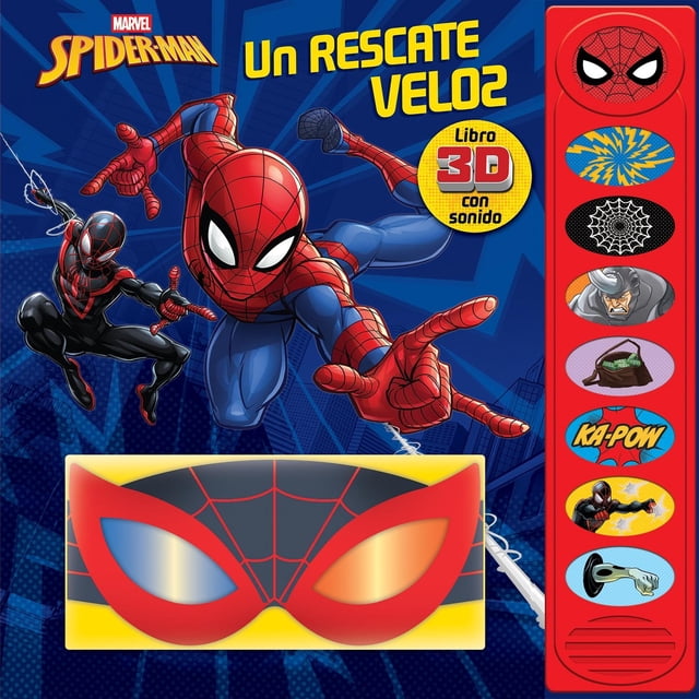 Marvel: Spider-man - Un Rescate Veloz - Libro 3D con Sonido