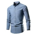 thumbnail image 1 of Product Classification Men Shirts | Product Title Men Long Sleeve Shirt for Everyday Comfort and Versatile Style, 1 of 4