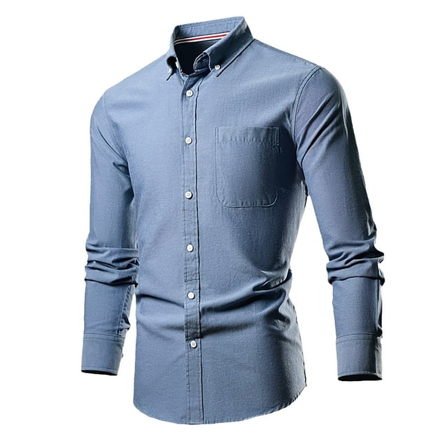 Product Classification Men Shirts | Product Title Men Long Sleeve Shirt for Everyday Comfort and Versatile Style