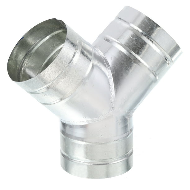 Conector en Y de divisor de conducto de 3 vías de 4 pulgadas Uxcell