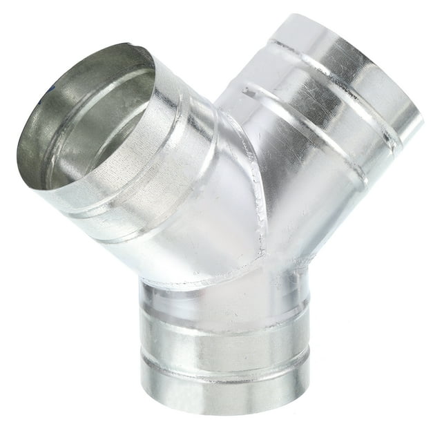 Conector en Y de divisor de conducto de 3 vías de 4 pulgadas Uxcell