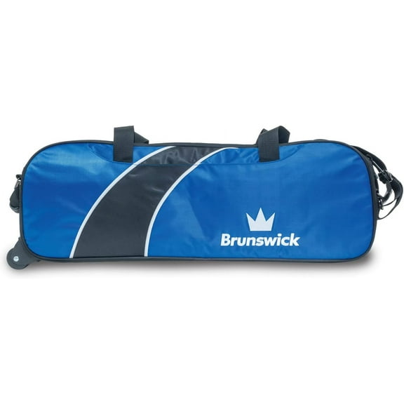 Brunswick Edge Tournament Triple Tote Bowling Bag - No Shoe Pouch
