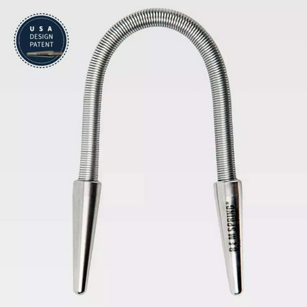 R.E.M Spring Facial Hair Remover - The Original Hair Removal Spring [Design Patent]. Removes Hair from Upper Lip, Chin, Cheeks and Neck. 100% Stainless Steel.