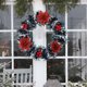 thumbnail image 1 of Artificial Winter Wreath Christmas Wreath Artificial Hanging Wreath Suitable For Front Door Fireplace Stair Railing Christmas Party Decoration, 1 of 6