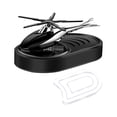 thumbnail image 1 of Difusor de aceites esenciales para coche con energía solar, giratorio, para decoración de aeronaves. Negro, 1 of 9