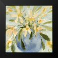 thumbnail image 2 of Caroline, Emma 20x20 Black Modern Framed Museum Art Print Titled - Basic Blooms II, 2 of 5