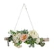 thumbnail image 2 of onlyliua Promoción de Temporada Decoración de Flores Artificiales Estilo Corona de Flores Decorativa Colgante de Pared, 2 of 6