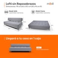 thumbnail image 3 of Sofá Cama Sin Reposabrazos Multifuncionales Lofti 3 Posiciones Funda Protectora, 3 of 9