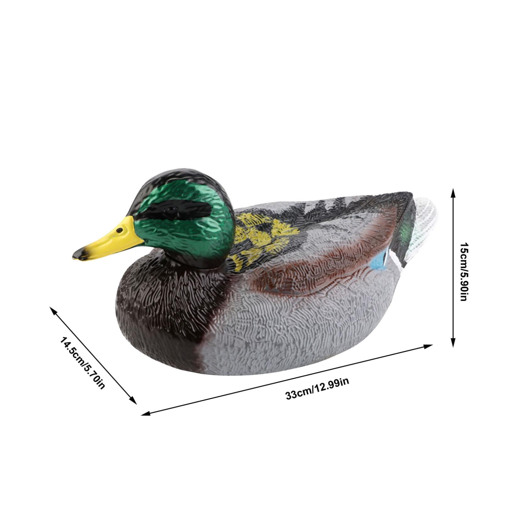 Wdhugt 2.4G Remote Control Duck Simulation Green-Headed Duck Speedboat Toy For Water Play And Outdoor Fun Electric Powered Plastic Material