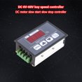 thumbnail image 3 of Controlador de velocidad del motor de CC Pantalla digital DC 6-60V 30A PWM Controlador de velocidad del motor Interruptor de control del gobernador Arranque suave Regulador de velocidad del motor de parada lenta FLhrweasw El nuevo, 3 of 7