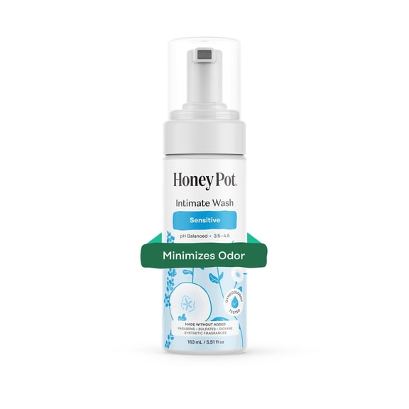 Honey Pot Intimate Wash - Sensitive, 5.51 fl oz