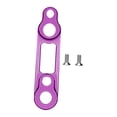 thumbnail image 4 of Adaptador de freno de disco para bicicleta de carretera, pieza de repuesto para mantenimiento, equipo de freno de disco Violeta 52x12x1cm, 4 of 9