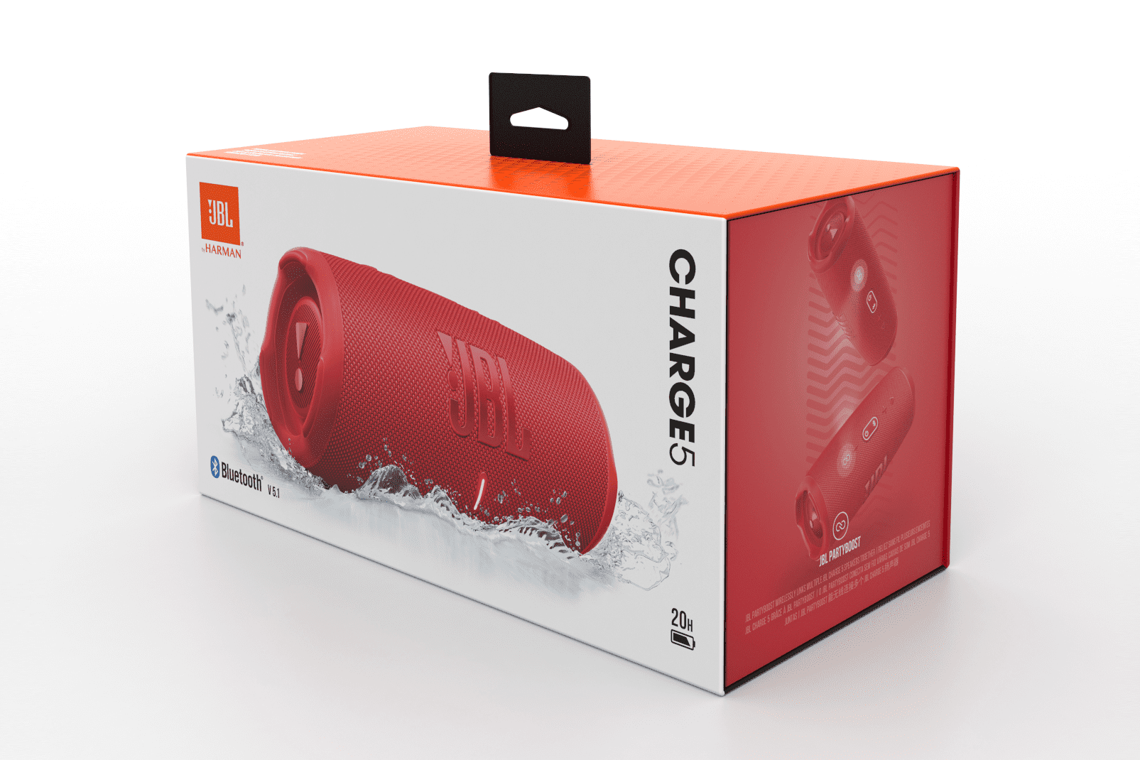 JBL Charge 5 Bluetooth Wireless Music, Portable Waterproof Speaker
