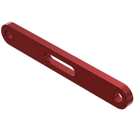 Aluminium Suspension - ARRMA Aluminum RR Suspension Mount, Red: 4x4, ARAC9075